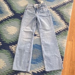 Zara wide leg jeans